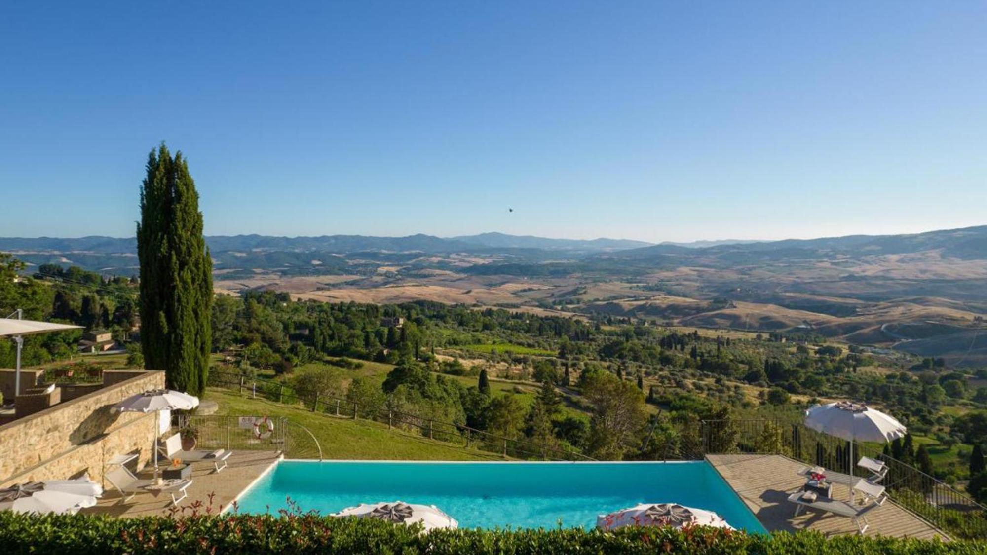 Casale Con Vista Colline Leilighet Volterra Eksteriør bilde