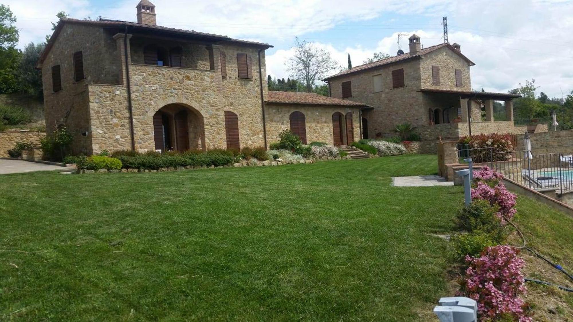Casale Con Vista Colline Leilighet Volterra Eksteriør bilde
